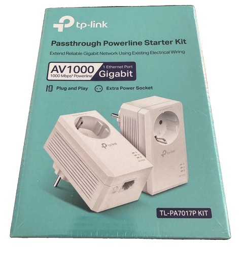 Link pa7017p kit av1000 - tp-link, tl-pa7017p