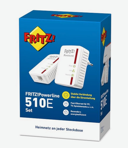 Fritz powerline 510e set - 510e, 500