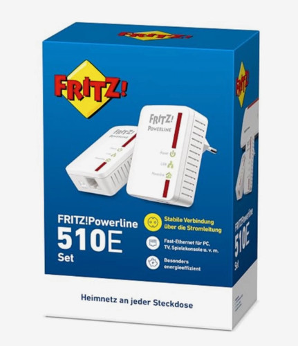 Avm fritz powerline 510e set - fritz!powerline, |