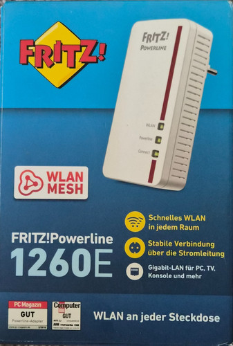 Avm fritz powerline 1260e - avm,