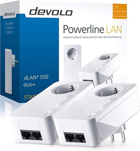 Devolo dlan 550 duo - duo+, powerline