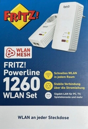 Avm fritz powerline 1260 wlan - 1260,